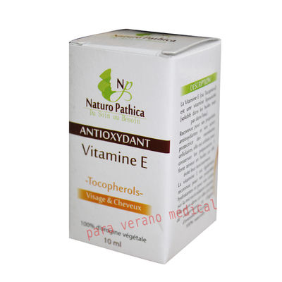 Vitamine E (Anti-oxydant - Anti-âge) 10ml