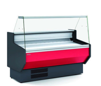 Vitrina expositora modular cristal recto, VES-12-15-RR-TF, Docriluc - i-nox