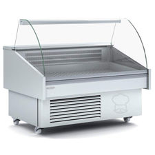 Vitrina expositora refrigerada pescado o marisco eec-150-cc