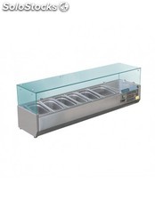 Vitrina refrigerada polar 5x 1/4gn &amp; 1x 1/2gn