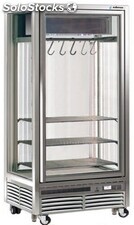 Vitrina vertical refrigerada carne