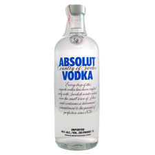 Vodka Absolut Blue 1,00 Litro 40º (R) 1.00 L.