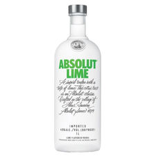 Vodka Absolut Lime 1,00 Litro 40º (R) 1.00 L.