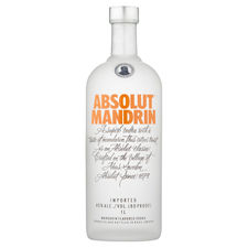 Vodka Absolut Mandarin 1,00 Litro 40º (R) 1.00 L.