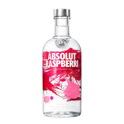 Vodka Absolut Raspberry 0,70 Litros 38º (R) 0.70 L.