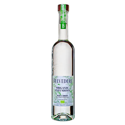 Vodka Belvedere Organic Infusion Pear &amp; Ginger 0,70 Litros 40º (R) 0.70 L.