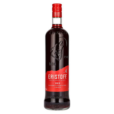 Vodka Eristoff Red 1,00 Litro 18º (R) 1.00 L.