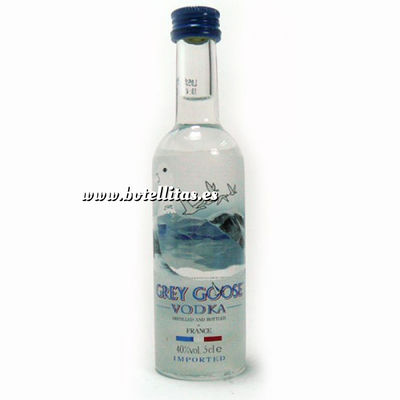 Vodka Grey Goose 5cl envase de cristal