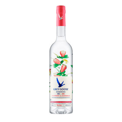 Vodka Grey Goose Essence Strawberry &amp; Lemongrass 1,00 Litro 30º (R) 1.00 L.