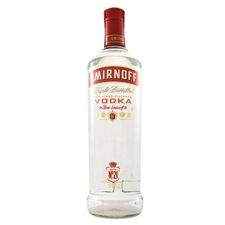 Vodka Smirnoff Red 1,00 Litro 37,5º (R) 1.00 L.