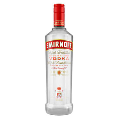 Vodka Smirnoff Red Pet 1,00 Litro 37,5º (R) 1.00 L.