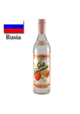 Vodka Stolichnaya morango 100 cl