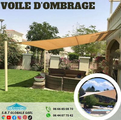 Voile d&#39;ombrage Tendue