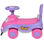 Voiture à chevaucher pour enfant rose/violet - Photo 3