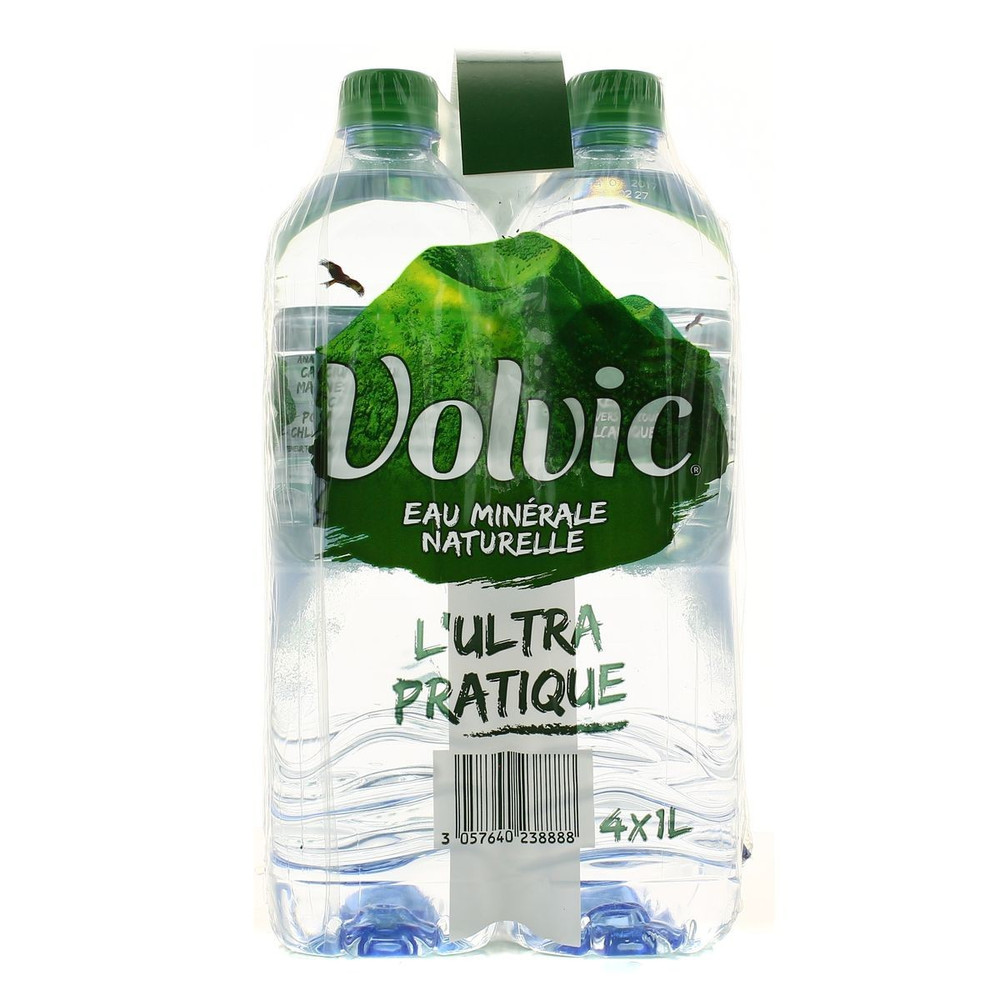 VOLVIC Volvic eau minérale plate 6x1,5l pas cher 