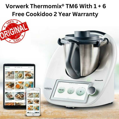Vorwerk Thermomix® TM6 100% original com 1+6 Cookidoo grátis - Foto 5