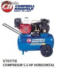 Vt6171x compresor campbell 5,5 hp Gasolina (Disponible solo para Colombia)