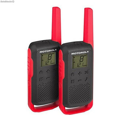 Walkie-Talkie Motorola talkabout T6 lcd 8 Km (2 pcs) Czerwony Czarny