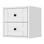 Wandnachttisch claudia Weiß 33,6x30x33,6cm - 1