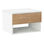 Wandnachttisch HAITI Weiß Eiche 40x30x23cm - 1