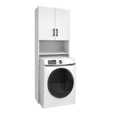 Waschmaschinenschrank FIX Weiß 65,5x30x180cm