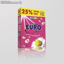 Waschmittel Euro Plus 1 kg carton