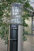 Wasserspender - Ebac Slim aus Kunststoff Anthrazit-Grau, c/c