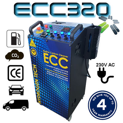 Wasserstoff Motorreinigung Maschine ECC320 230VAC 2200W. Motor bis 8 Liter