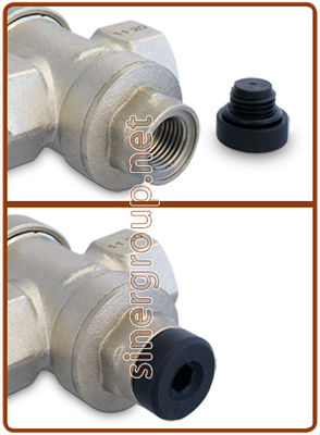 Water pressure reducer 3/8&amp;quot;~1/2&amp;quot; with gauge coupling - Foto 3