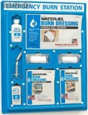 Waterjel, Station murale contre les brulures thermique