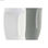 Wazon DKD Home Decor Biały Szary Ceramika Plastikowy Twarz 11 x 11 x 26,8 cm (2 - 2