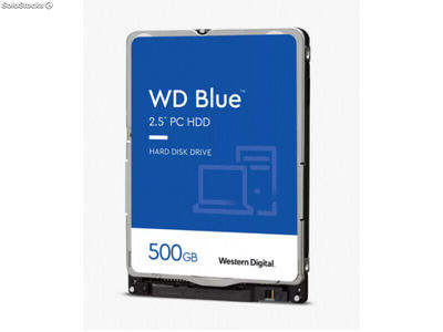 Wd Blue 500GB 2 5 mb - Festplatte - Serial ata WD5000LPZX