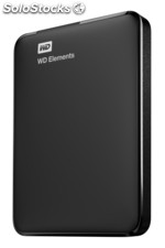 Wd Elements Portable 4TB Schwarz Externe Festplatte WDBU6Y0040BBK-wesn