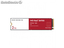 Wd ssd Red SN700 2TB NVMe m.2 pcie Gen3 - Solid State Disk - WDS200T1R0C