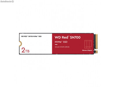 Wd ssd Red SN700 2TB NVMe m.2 pcie Gen3 - Solid State Disk - WDS200T1R0C
