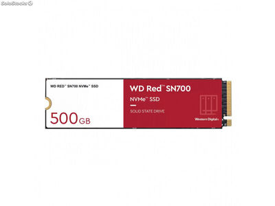 Wd ssd Red SN700 500GB NVMe m.2 pcie Gen3 - Solid State Disk WDS500G1R0C