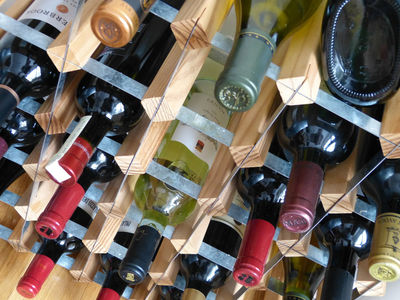 Weinflaschen italienische