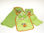 Welurowy 6-częściowy zestaw dla Twojego dziecka: zielony - Zdjęcie 3