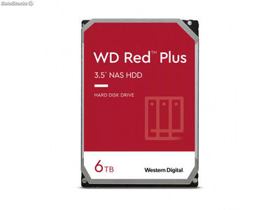 Western Digital Red Plus Festplatte hdd 6TB 3.5 WD60EFPX