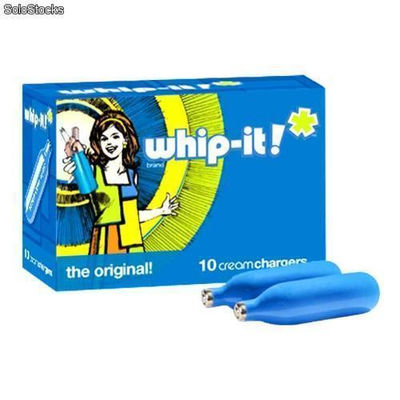Whip-it! Carga de Óxido de Nitrógeno Caja de 10 uds.