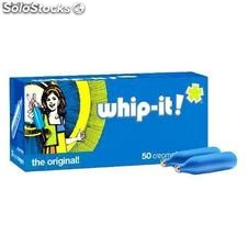 Whip-it! Carga de Óxido de Nitrógeno Caja de 50 uds.