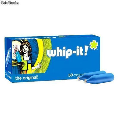Whip-it! Carga de Óxido de Nitrógeno Caja de 50 uds.