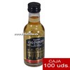 Whisky 100 pipers 5cl caja de 100 uds