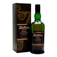 Whisky Ardbeg An Oa Islay Single Malt 1,00 Litro 46,6º (R) + Sprawa 1.00 L.