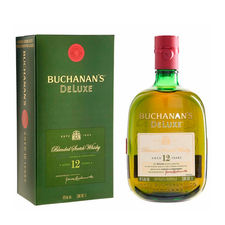 Whisky Buchanan 12 lata De Luxe 1,00 Litro 40º (R) + Sprawa 1.00 L.