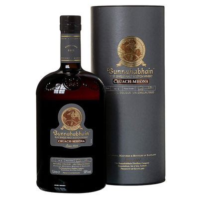Whisky Bunnahabhain Cruach-mhona Islay Single Malt 1,00 Litro 50º (R) + Kiste