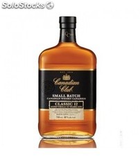 Whisky Canadian Club pequeno lote 12 eu 100 cl