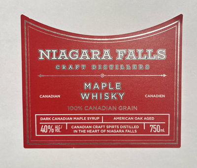 Whisky canadien Niagara Falls à l&amp;#39;érable 40° 750ml - Photo 2