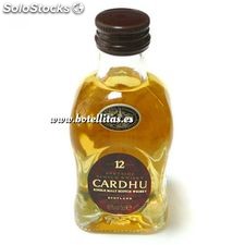 Whisky Cardhu 12 años 5cl. Envase de cristal