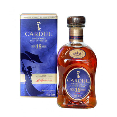 Whisky Cardhu 18 lata 0,70 Litros 40º (R) + Sprawa 0.70 L.
